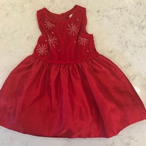 Red Dress- Gymboree Size 3T